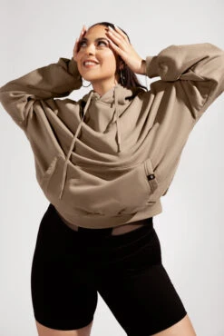 Pullover Cloud Hoodie - Milk Tea -Popflex Store 2625 OPF0237 Edit