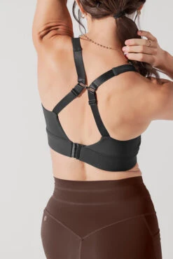 Adventure Scoop Bra (Ribbed) - Charcoal 4 Adventure Scoop Bra (Ribbed) - Charcoal -Popflex Store ADVENTURERIBBEDSCOOPBRA CHARCOAL 1040R 0040 Edit 1