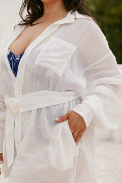 I Need A Vacation Shirt Dress With Pockets - White -Popflex Store ArleneOutfit1 42547 Edit c8ad0a3b 6df2 4e21 999e a50afe2a3a62