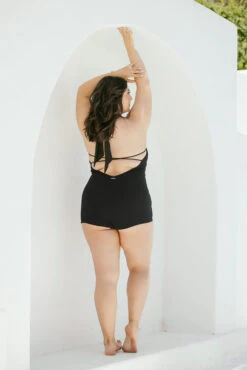 Romper One Piece - Black Rib -Popflex Store ArleneOutfit5 43892 Edit 80209ca7 90f0 42c1 b7b2 2d6893bab0aa