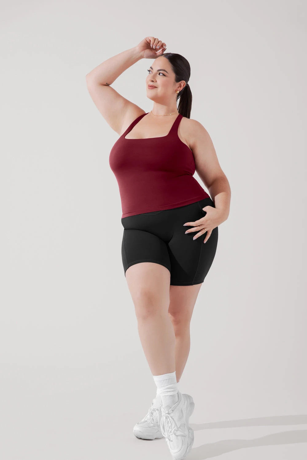 Audrey Tank - Crimson Audrey Tank - Crimson -Popflex Store AudreyTank Crimson B1028 0856 Edit 83d856c1 8aff 4842 af39 8891d0548661