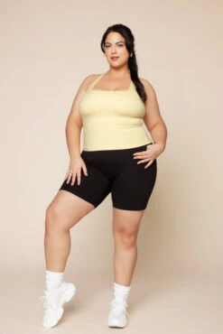 Audrey Tank - Buttercream -Popflex Store AudreyTank FrenchButtercream B1028 02120 Edit