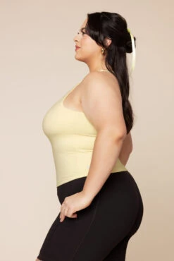 Audrey Tank - Buttercream -Popflex Store AudreyTank FrenchButtercream B1028 02141 Edit