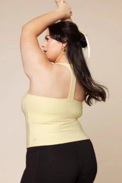 Audrey Tank - Buttercream -Popflex Store AudreyTank FrenchButtercream B1028 02154 Edit