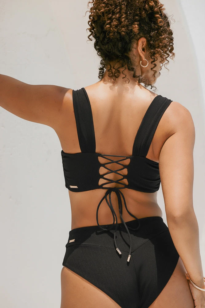 Boardwalk Bombshell Bikini Top - Black Rib Boardwalk Bombshell Bikini Top - Black Rib -Popflex Store AysiaOutfit2 43418 Edit 1ebfc05e 6d25 4c72 90d2 ef2a0d004775