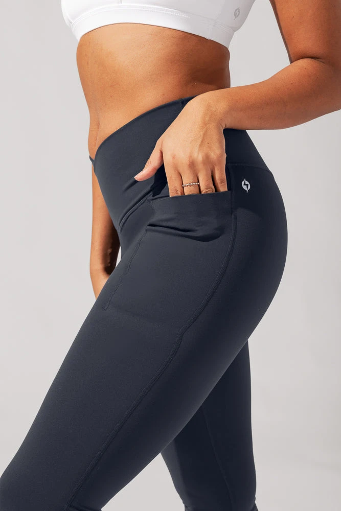 Crisscross Hourglass® Flared Leggings with Pockets - Smoky Navy Crisscross Hourglass® Flared Leggings With Pockets - Smoky Navy -Popflex Store AysiaOutfit6 38196 Edit