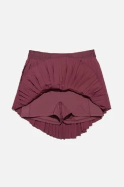 Ace ‘em Pleated Skort - Desert Rose -Popflex Store BF PF AceEm Pleated Skort Crimson Inside 1
