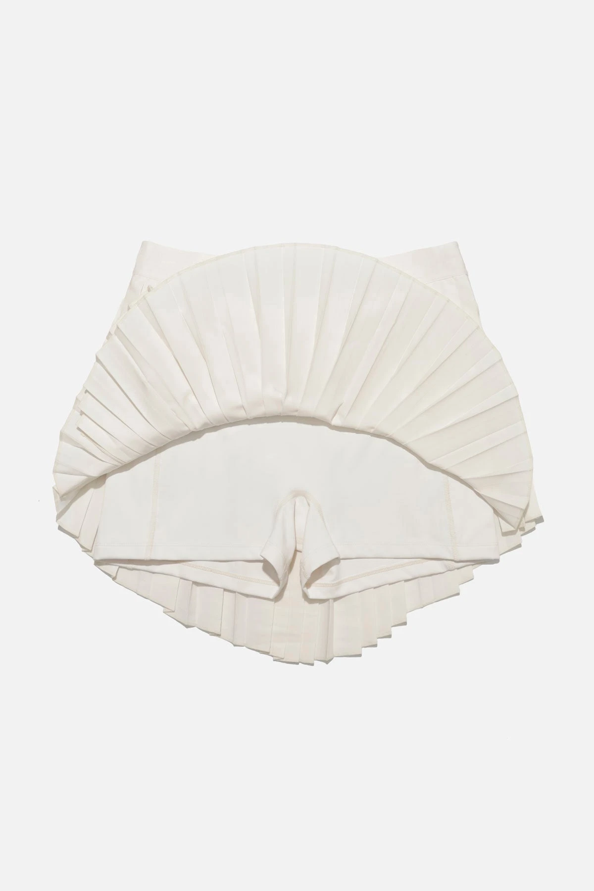 Ace ‘em Pleated Skort - Sugar Ace ‘em Pleated Skort - Sugar -Popflex Store BF PF AceEm Pleated Skort Ivory Inside 1