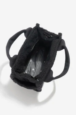 Baby Sherpa Sloane Tote - Black -Popflex Store BF PF Baby Sloane Sherpa Tote Black Inside 4761f982 2c27 4f3e bbbb 5aba5d5641b8