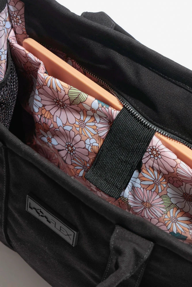 Sloane Tote - Black Sloane Tote - Black -Popflex Store BF PF Black ToteBag Computer Pocket