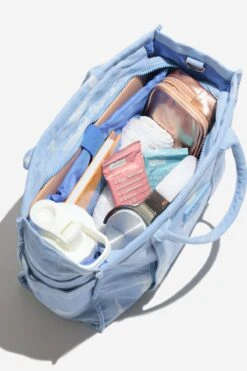 Sloane Tote - Cloud -Popflex Store BF PF BlueMarble ToteBag Large Full