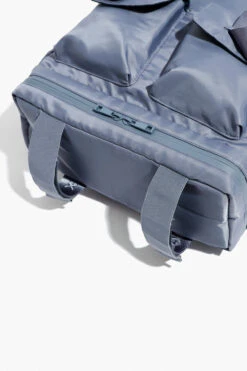 Athena Backpack - Blue Mist -Popflex Store BF PF BlueMist Backpack Bottom Strap Detail