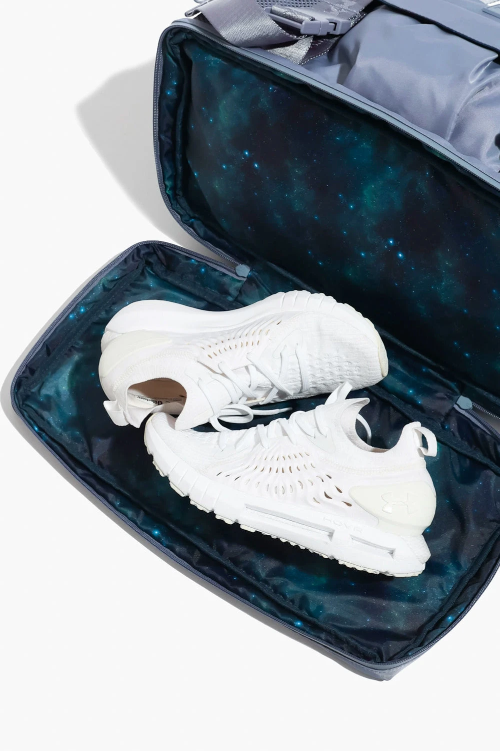 Delilah Duffle - Blue Mist Delilah Duffle - Blue Mist -Popflex Store BF PF BlueMist Duffle Bag Bottom Compartment