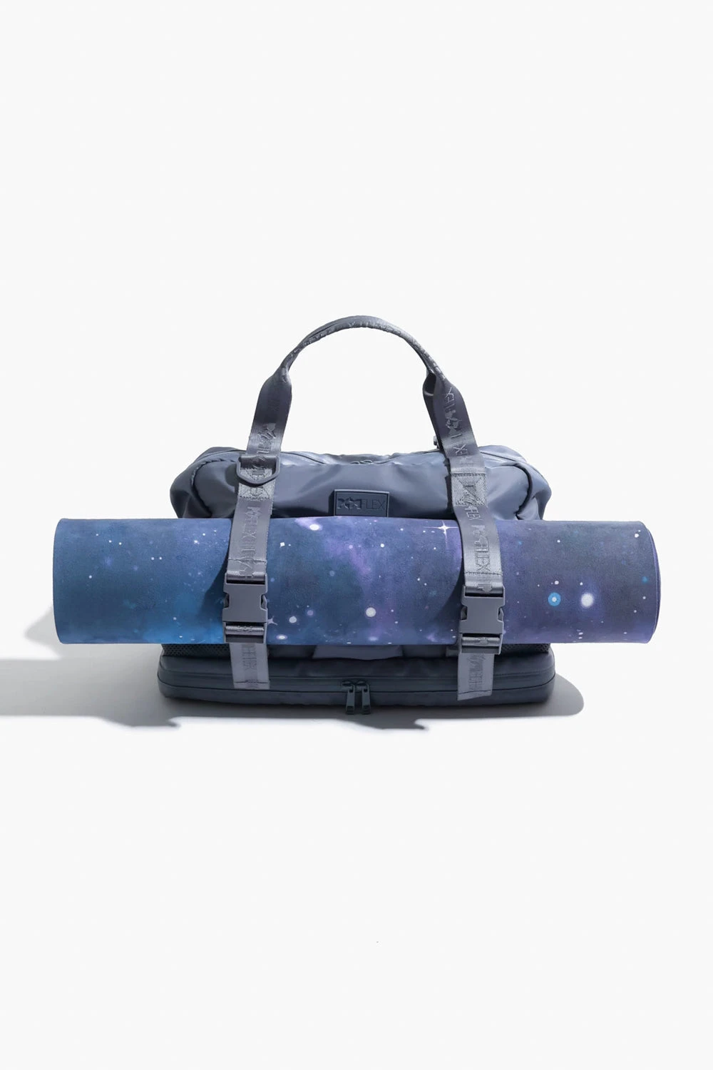 Delilah Duffle - Blue Mist Delilah Duffle - Blue Mist -Popflex Store BF PF BlueMist Duffle Bag YogaMat Front