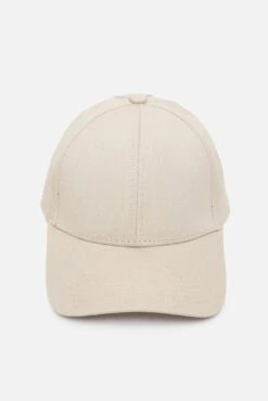 Game Day High Pony Cap -Popflex Store BF PF Canvas Cap Front Beige