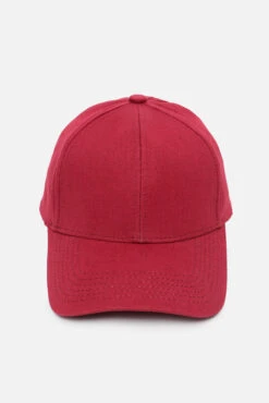 Game Day High Pony Cap -Popflex Store BF PF Canvas Cap Front Ruby