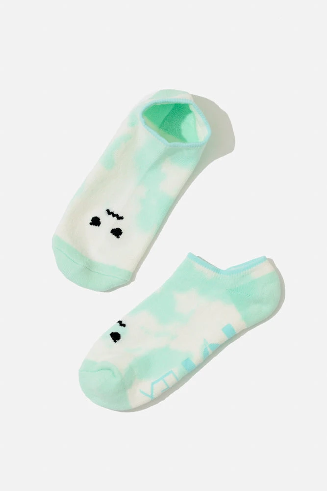 Angry Face Low Rise Socks - Green Tie Dye Angry Face Low Rise Socks - Green Tie Dye -Popflex Store BF PF Emo Ankle Socks Green 266b90aa d9fa 4a94 969e 06bba7f07e04