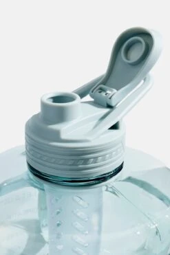 Ready Set Glow Gallon Timer Bottle With Fruit Infuser - Blue Terrazzo -Popflex Store BF PF Gallon WaterBottle Blue Cap Detail 60dc1256 5805 40cd bf00 0fc786a8d400