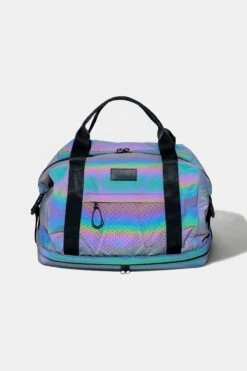 Ella Duffle - Magic Flash 5 Ella Duffle - Magic Flash -Popflex Store BF PF Irridescent DuffleBag Front02