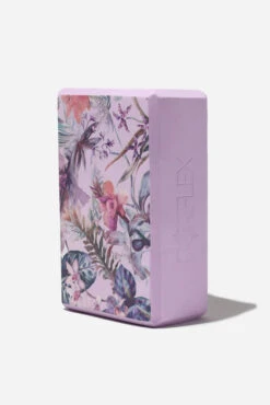 Lavender Rainforest Yoga Block 2 Lavender Rainforest Yoga Block -Popflex Store BF PF LavenderRainforest YogaBlock Angle 1