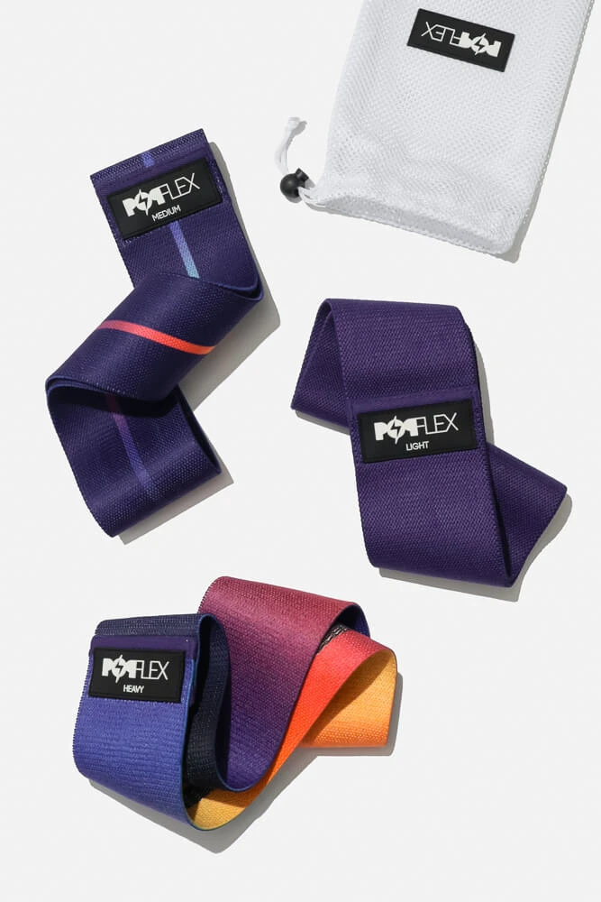 Dusk Rainbow Booty Bands Dusk Rainbow Booty Bands -Popflex Store BF PF Muted Rainbow Booty Bands Spread 2