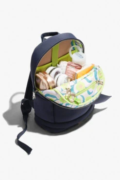 Bia Backpack - Navy 9 Bia Backpack - Navy -Popflex Store BF PF Navy BackPack Open Edit