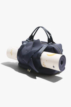 Belladonna Duffle - Navy 5 Belladonna Duffle - Navy -Popflex Store BF PF Navy DuffleBag YogaMat Side Edit