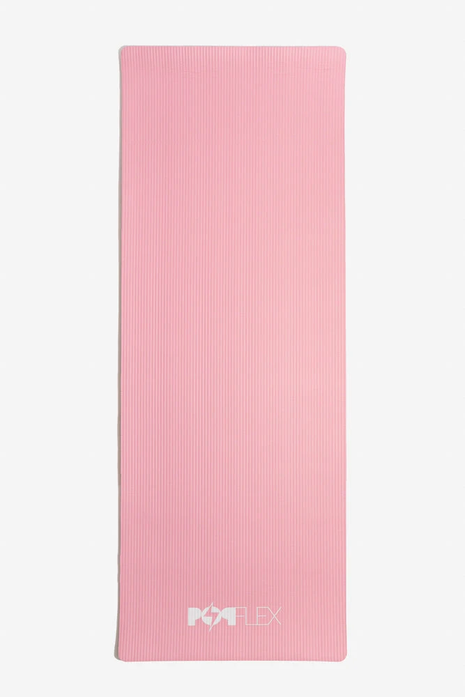 CloudCushion Vegan Suede Yoga Mat - Prismatic 0.5” Thick CloudCushion Vegan Suede Yoga Mat - Prismatic 0.5” Thick -Popflex Store BF PF Pink Prisma Thick YogaMat Flat BackView