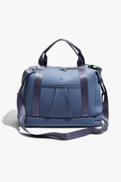 Ella Duffle - Blue Steel -Popflex Store BF PF Slate DuffleBag Back Edit
