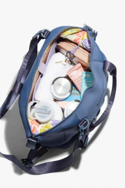 Ella Duffle - Blue Steel -Popflex Store BF PF Slate Dufflebag Open Edit