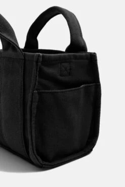 Baby Sloane Tote - Black 6 Baby Sloane Tote - Black -Popflex Store BF PF Sloane Baby Tote Pocket Detail Black 7bc4c4aa b4e9 4189 aee6 ce51e79c9ca2