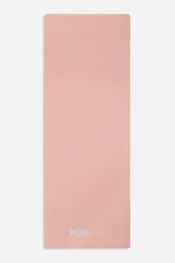 CloudCushion Vegan Suede Yoga Mat - Mandarin Hypnosis 0.5” Thick 2 CloudCushion Vegan Suede Yoga Mat - Mandarin Hypnosis 0.5” Thick -Popflex Store BF PF Thick Yoga Mat Pink Floral Flat Back Edit 2