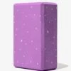 Purple Starry Yoga Block