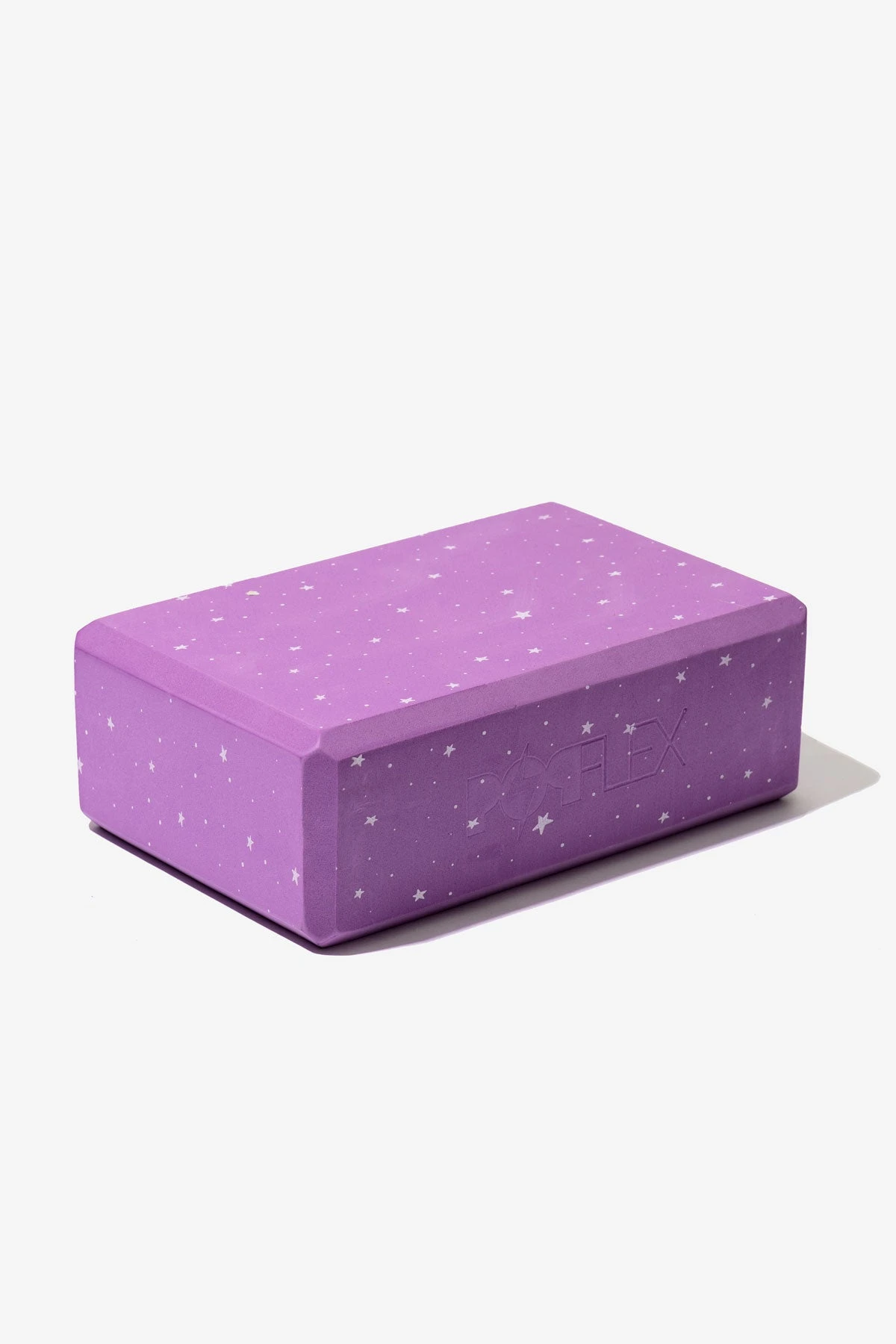 Purple Starry Yoga Block Purple Starry Yoga Block -Popflex Store BF Popflex Block StarryNight Flat