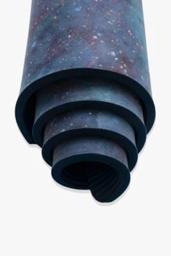 CloudCushion Vegan Suede Yoga Mat - Cool Cosmos 0.5" Thick 4 CloudCushion Vegan Suede Yoga Mat - Cool Cosmos 0.5" Thick -Popflex Store BF Popflex Galaxy Mat Extra Thick Rolled Detail Edit 6020a0f6 9c57 484e 92f4 2969810c1e02