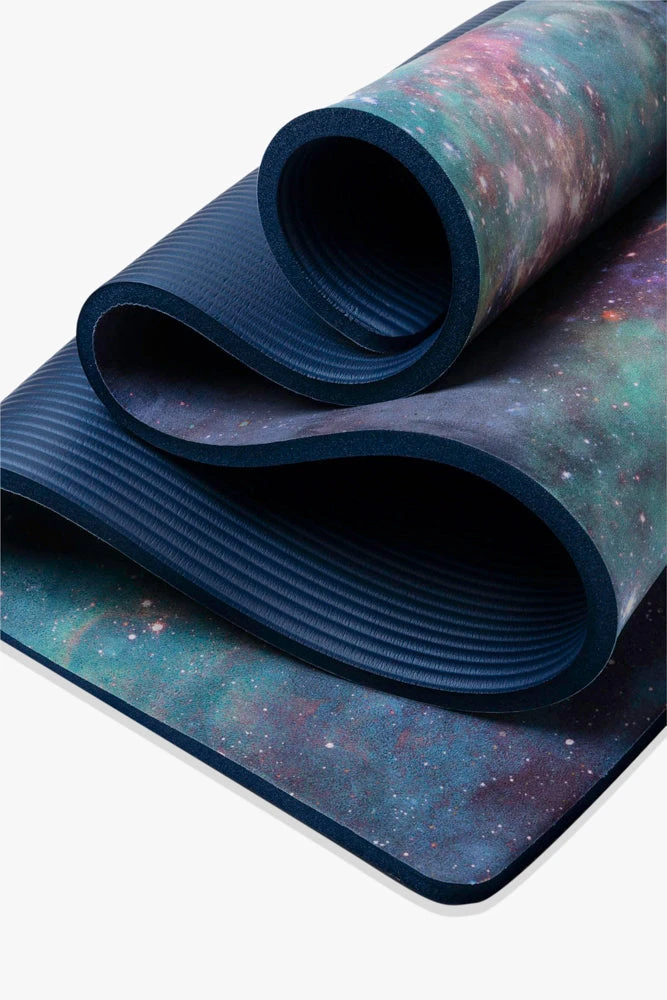 CloudCushion Vegan Suede Yoga Mat - Cool Cosmos 0.5" Thick CloudCushion Vegan Suede Yoga Mat - Cool Cosmos 0.5" Thick -Popflex Store BF Popflex Galaxy Mat Extra Thick StackedView Edit 2f1f2d2e d530 45a1 bef6 725f5a0fee01