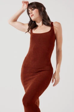 Hourglass Maxi Dress - Castaño Crinkle 6 Hourglass Maxi Dress - Castaño Crinkle -Popflex Store BeachClubMaxiDress Castanocrinkle F1015 2495 Edit