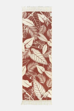 Sand To Studio Towel - Blue Palm And Castaño Palm 2 Sand To Studio Towel - Blue Palm And Castaño Palm -Popflex Store BeachTowels00014 Edit