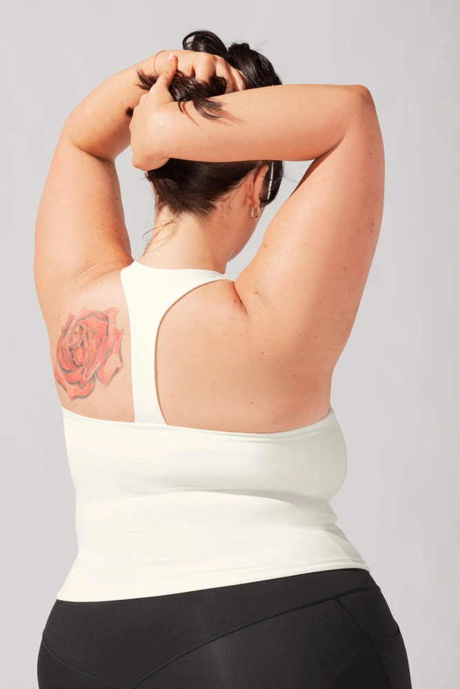 Audrey Tank - Coconut Cream Audrey Tank - Coconut Cream -Popflex Store BrookeOutfit8 38804 Edit