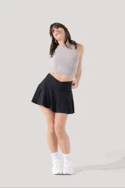 Crisscross Hourglass® Twirl Skort - Black -Popflex Store CCHG Twirl Skort Black 6086 1461