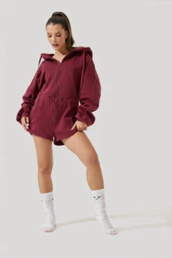 Cloud Romper - Red Wine -Popflex Store Cloud Romper Red Wine G1001 3415