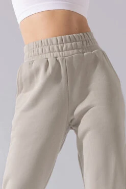 Cloud Rollover Sweatpant - Seashell 3 Cloud Rollover Sweatpant - Seashell -Popflex Store Cloud Sweatpants Seashell 3033 0025