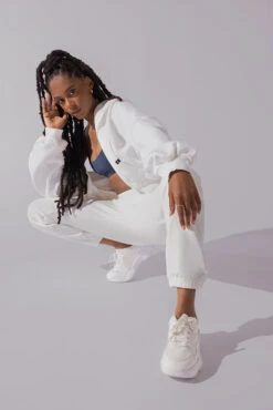 Cloud Rollover Sweatpant - White -Popflex Store Cloud Sweatpants White 3033 0028 Edit