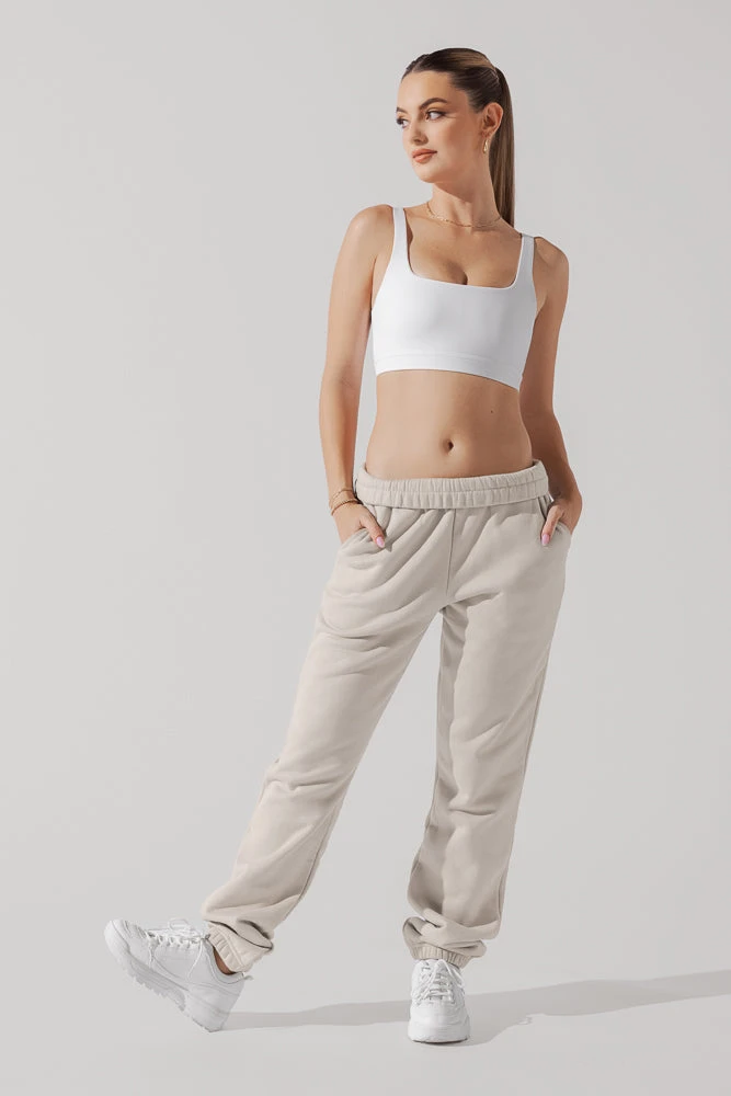 Cloud Rollover Sweatpant - Seashell Cloud Rollover Sweatpant - Seashell -Popflex Store CloudSweatpants Seashell 3033 0056 Edit