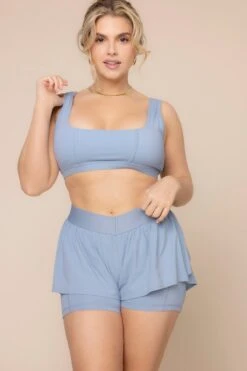 Corset Bra - Blue Storm -Popflex Store CorsetBra Blue Storm 1021 03427