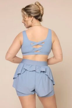 Corset Bra - Blue Storm -Popflex Store CorsetBra Blue Storm 1021 03453