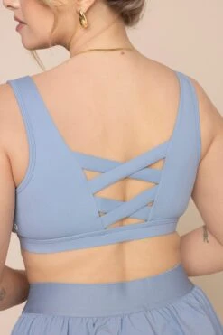 Corset Bra - Blue Storm -Popflex Store CorsetBra Blue Storm 1021 03459