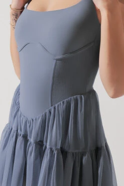 Corset Pirouette Dress - Blue Mist -Popflex Store CorsetPirouetteDress BlueMist F1000 0201 Edit