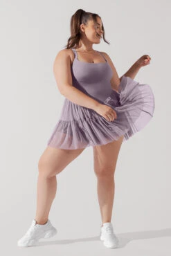 Corset Pirouette Dress - Dusty Mauve -Popflex Store CorsetPirouetteDress DustyMauve F1000 00071 Edit