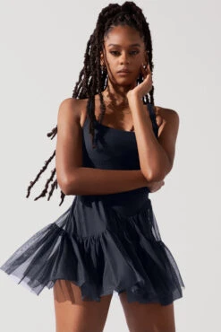 Corset Pirouette Dress - Smoky Navy -Popflex Store CorsetPirouetteDress SmokyNavy F1000 0093 Edit